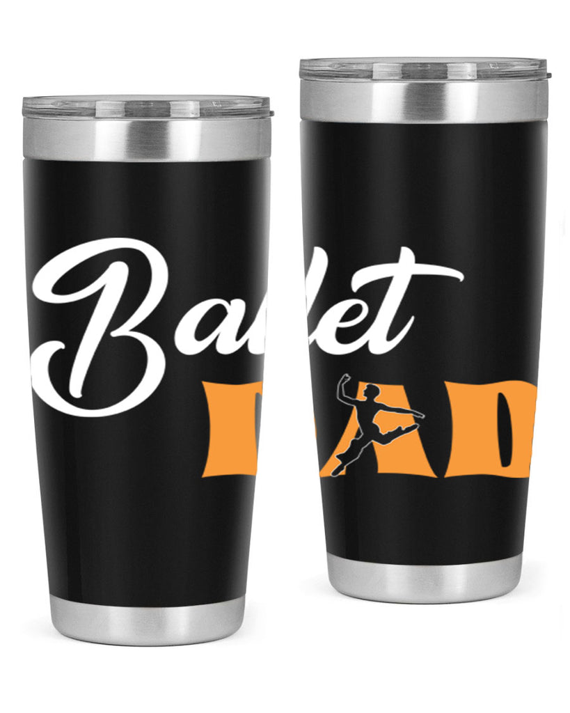 Fitted Dance Dad Ballet SVG Ballet 39#- ballet- Tumbler