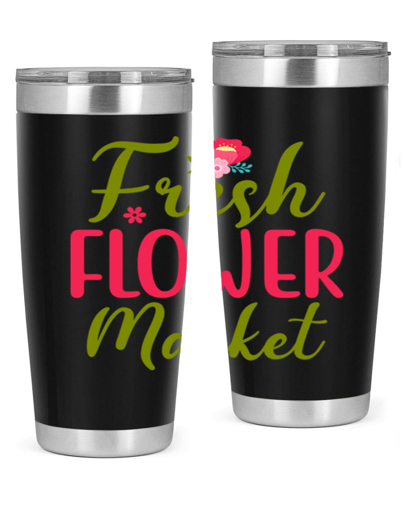 Fresh Flower Market 144#- spring- Tumbler