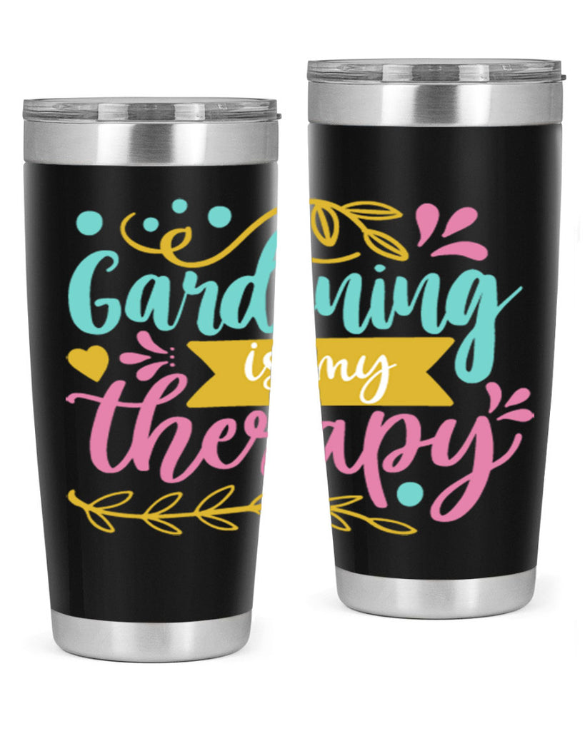 Gardening is my therapy Style 66#- summer- Tumbler