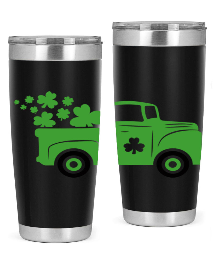 Green Truck Style 97#- St Patricks Day- Tumbler