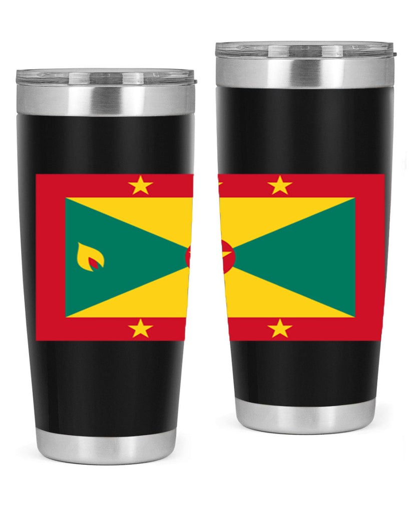 Grenada 130#- world flags- Tumbler