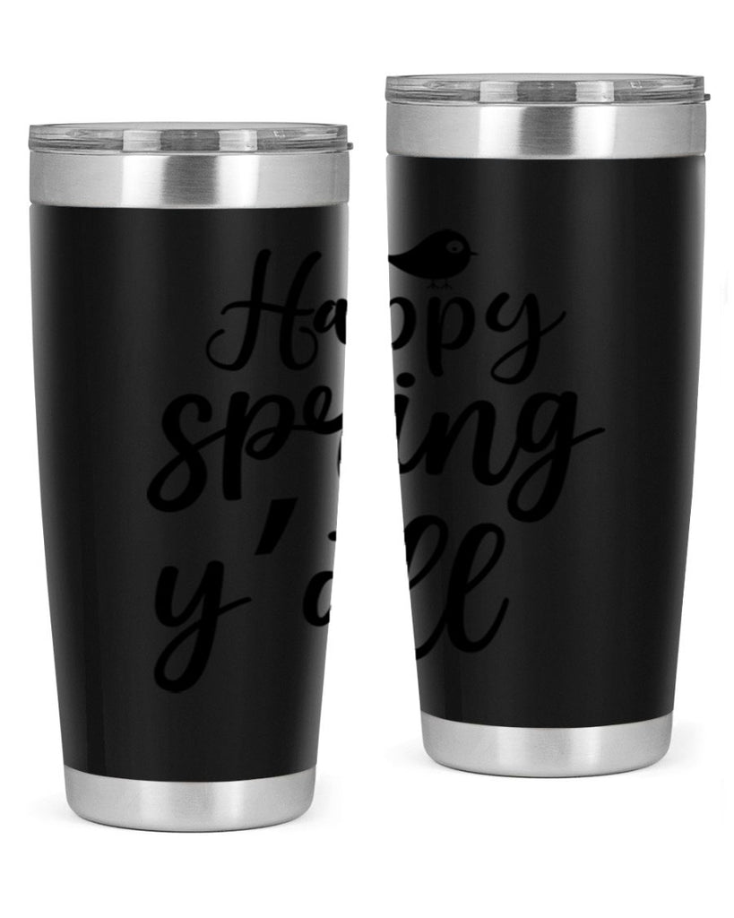 Happy Spring Y'all 167#- spring- Tumbler