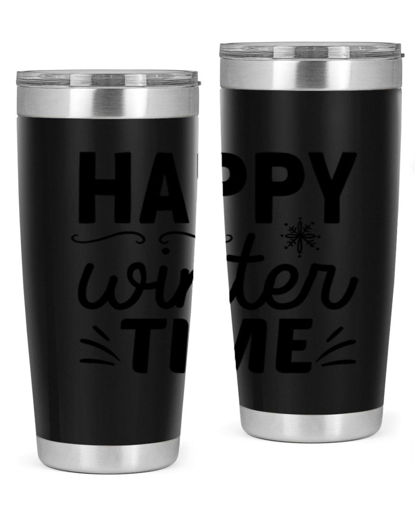 Happy Winter Time134#- winter- Tumbler