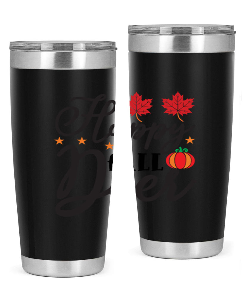 Happyfalldeer 254#- fall- Tumbler