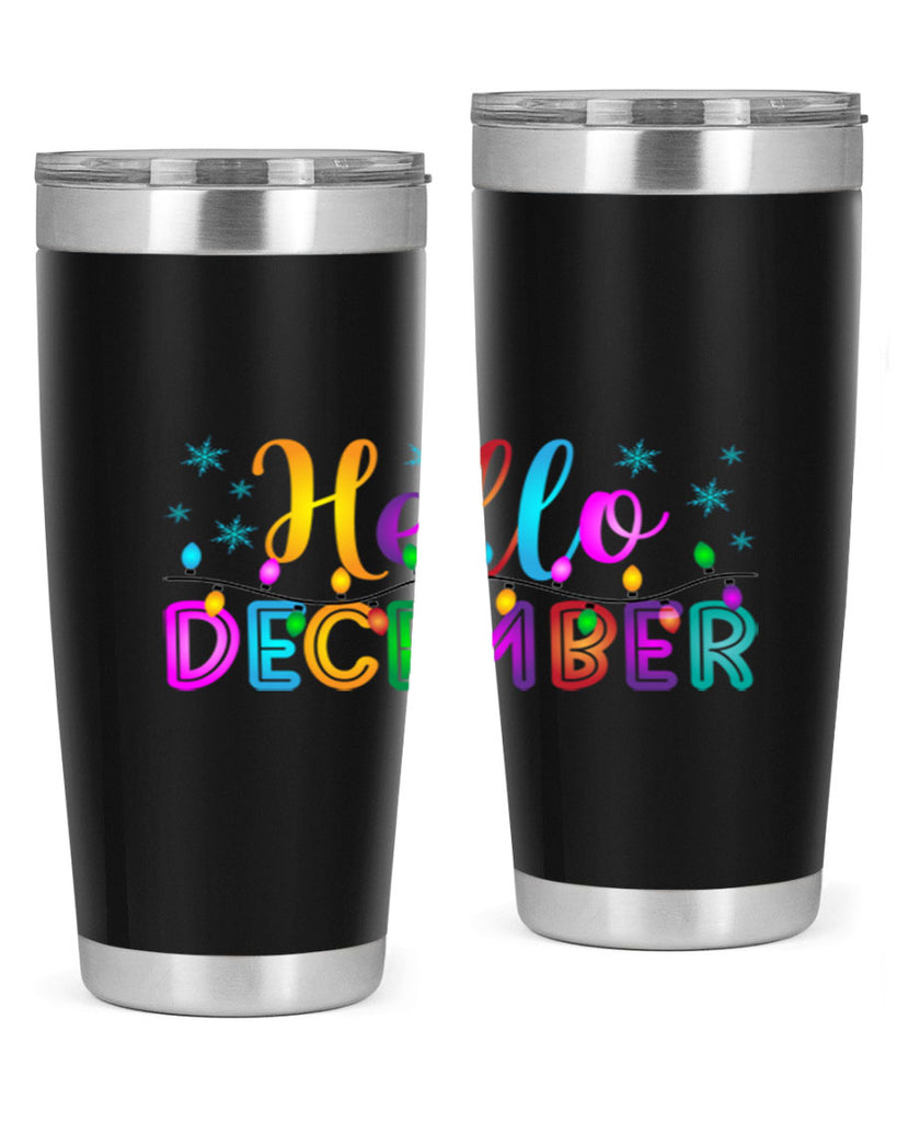 Hello December Winter 177#- winter- Tumbler