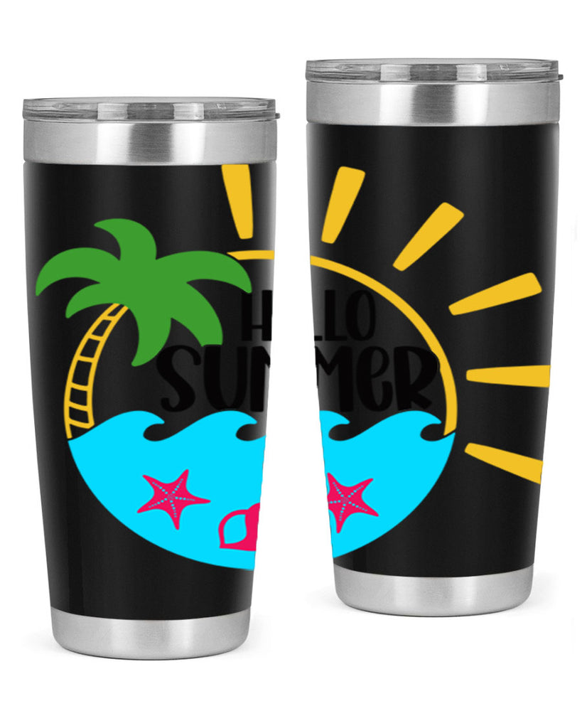 Hello Summer Style 40#- summer- Tumbler
