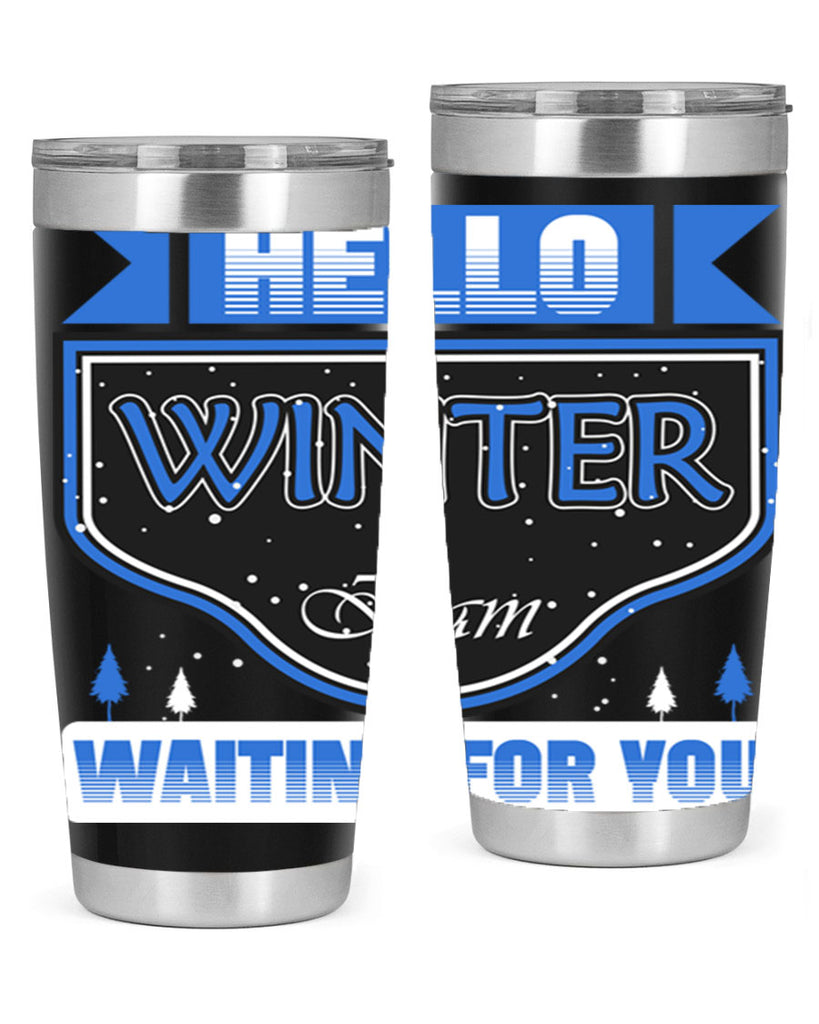 Hello Winter 164#- winter- Tumbler