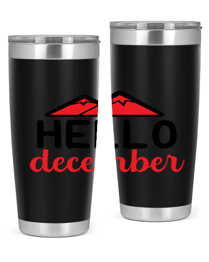 Hello december 160#- winter- Tumbler
