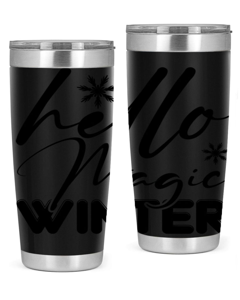 Hello magic winter 178#- winter- Tumbler