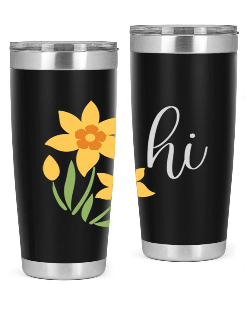 Hi daffodil flower236#- spring- Tumbler