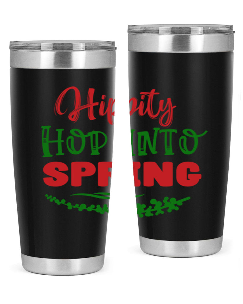 Hippity Hop into Spring 239#- spring- Tumbler