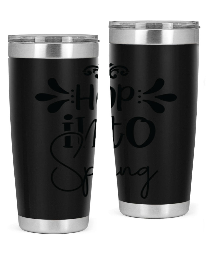 Hop into Spring 247#- spring- Tumbler