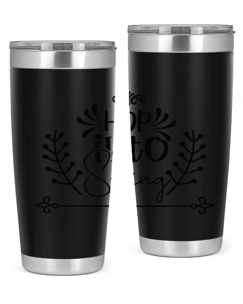 Hop into Spring 248#- spring- Tumbler