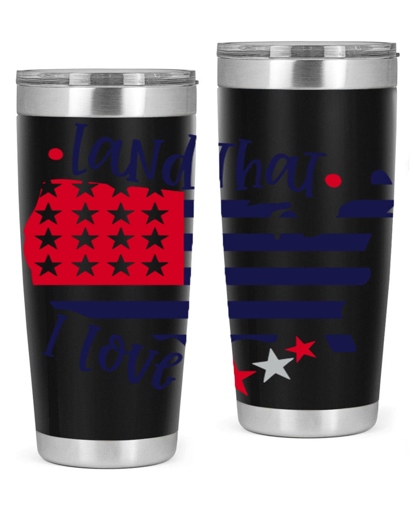 Land That I Love Style 158#- Fourt Of July- Tumbler
