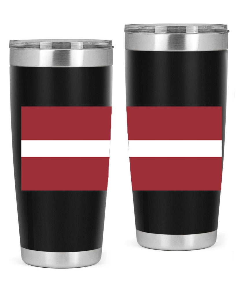 Latvia 104#- world flags- Tumbler