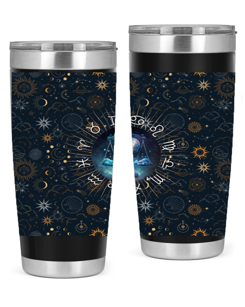 Libra Straight 317#- zodiac- Tumbler