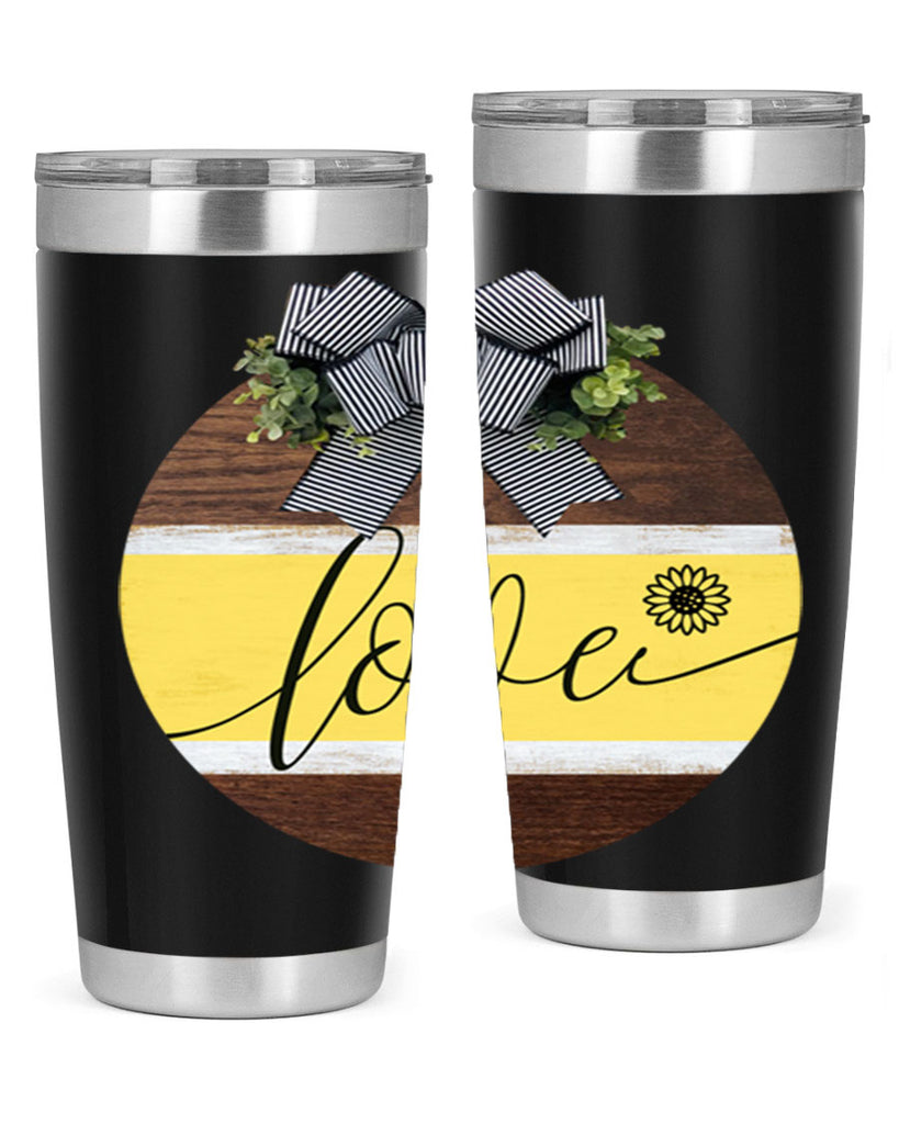 Love and daisy Mockup326#- spring- Tumbler