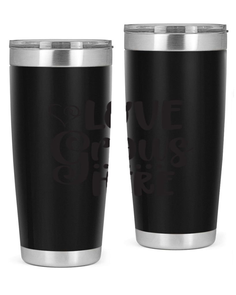 Love grows here 328#- spring- Tumbler