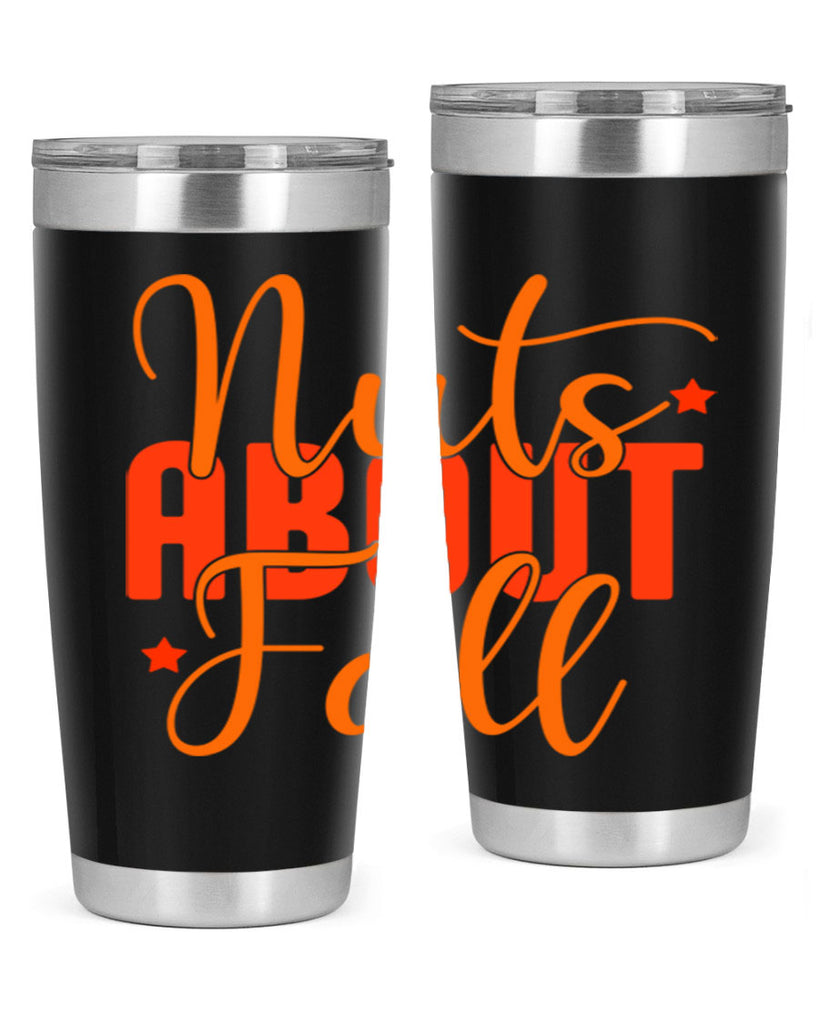 Nuts About Fall Design 444#- fall- Tumbler