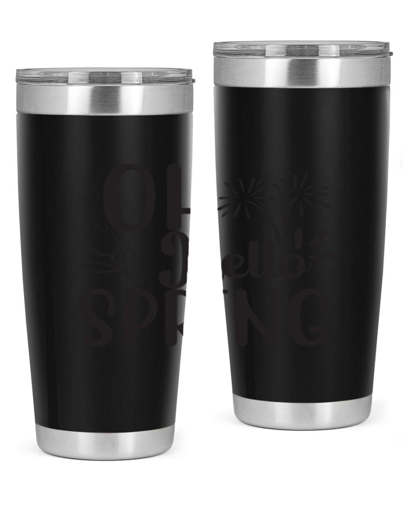 Oh hello spring 358#- spring- Tumbler