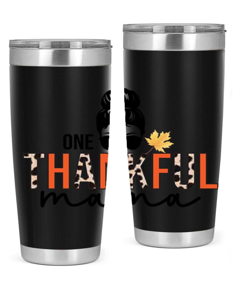 One thankful mama 463#- fall- Tumbler