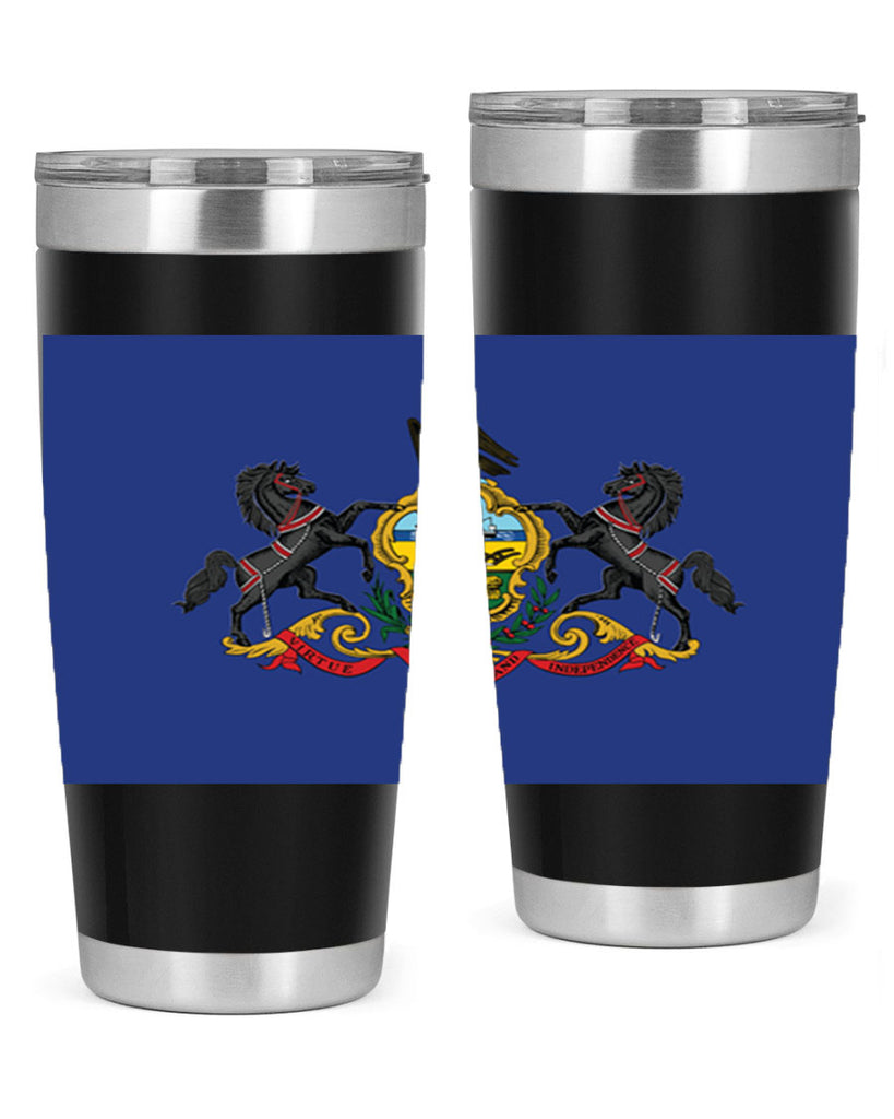 Pensilvania 14#- Us Flags- Tumbler