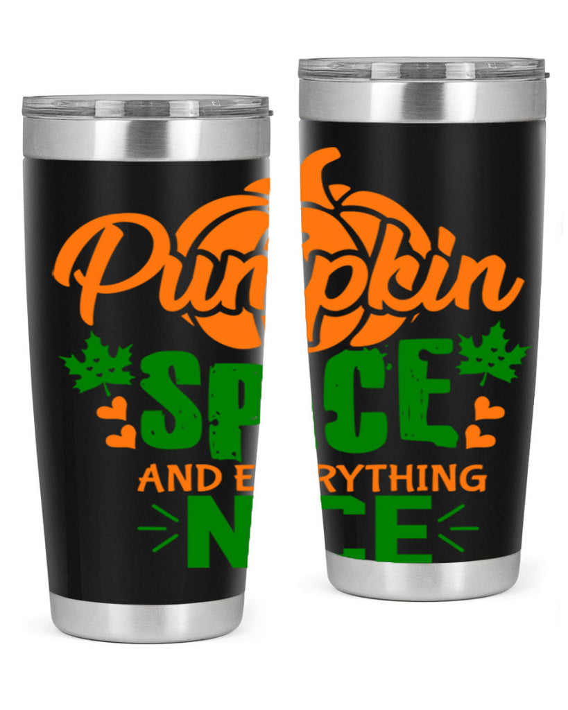 Pumpkin Spice and Everything Nice 538#- fall- Tumbler