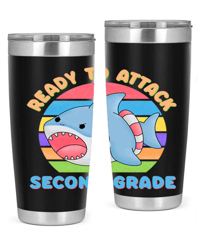 Ready to Attack 2nd Grade 19#- second grade- Tumbler