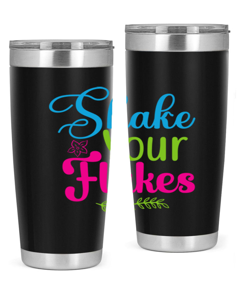 Shake Your Flakes 356#- winter- Tumbler