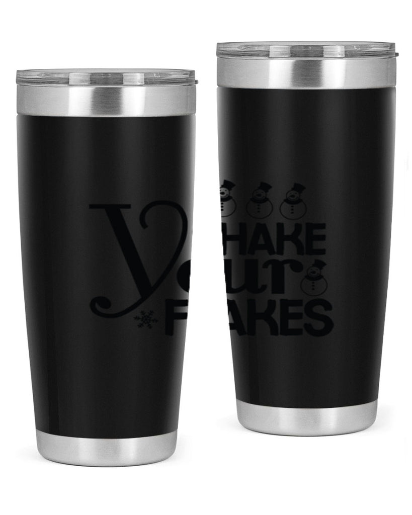 Shake Your Flakes 357#- winter- Tumbler