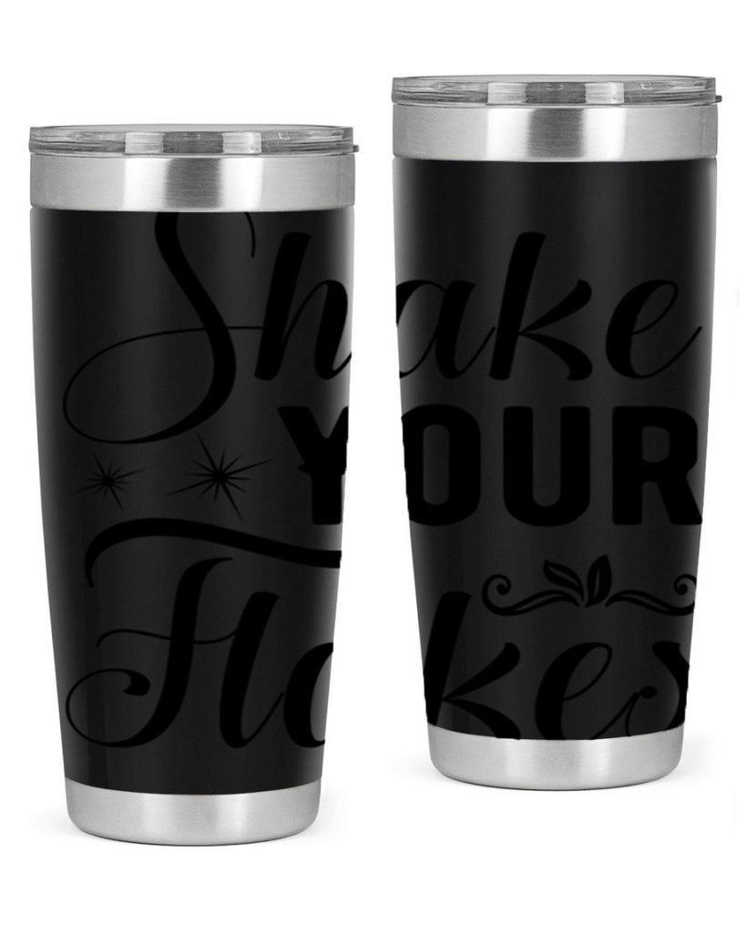 Shake Your Flakes 362#- winter- Tumbler