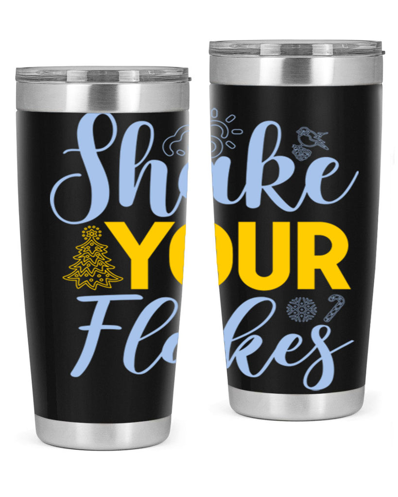 Shake your flakes361#- winter- Tumbler