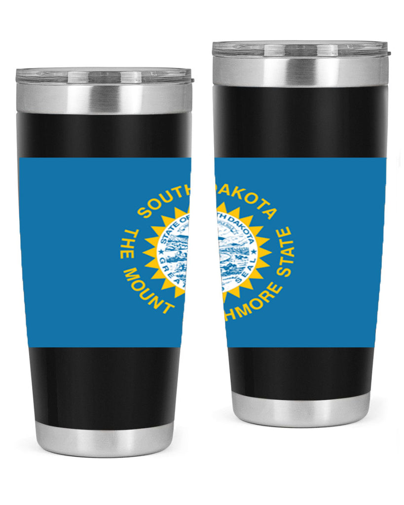 South Dakota 11#- Us Flags- Tumbler