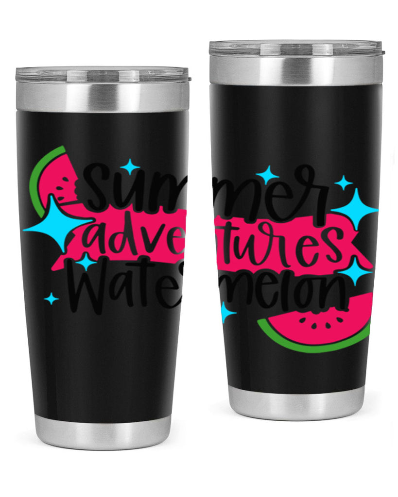Summer Adventures Watermelon Style 23#- summer- Tumbler