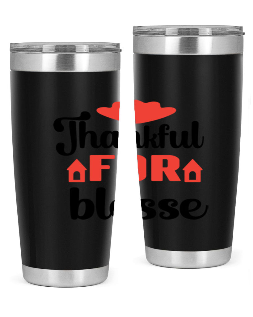 Thankful for blesse 599#- fall- Tumbler