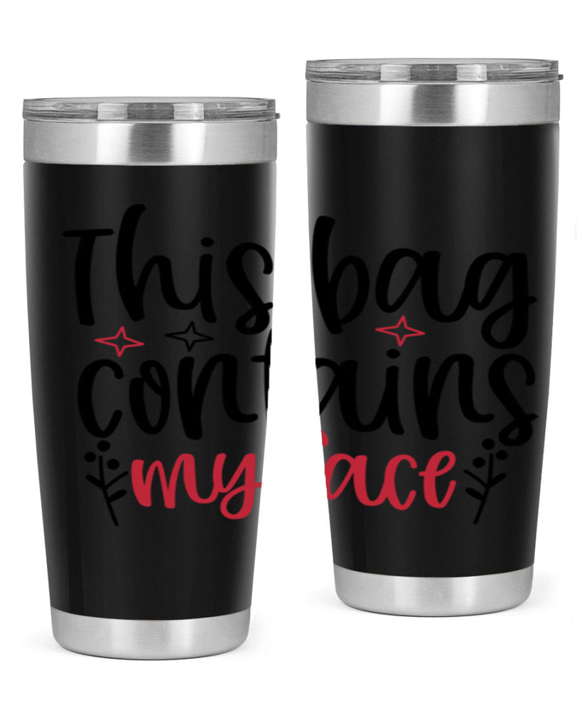 This bag contains my face Design Style 216#- make up- Tumbler
