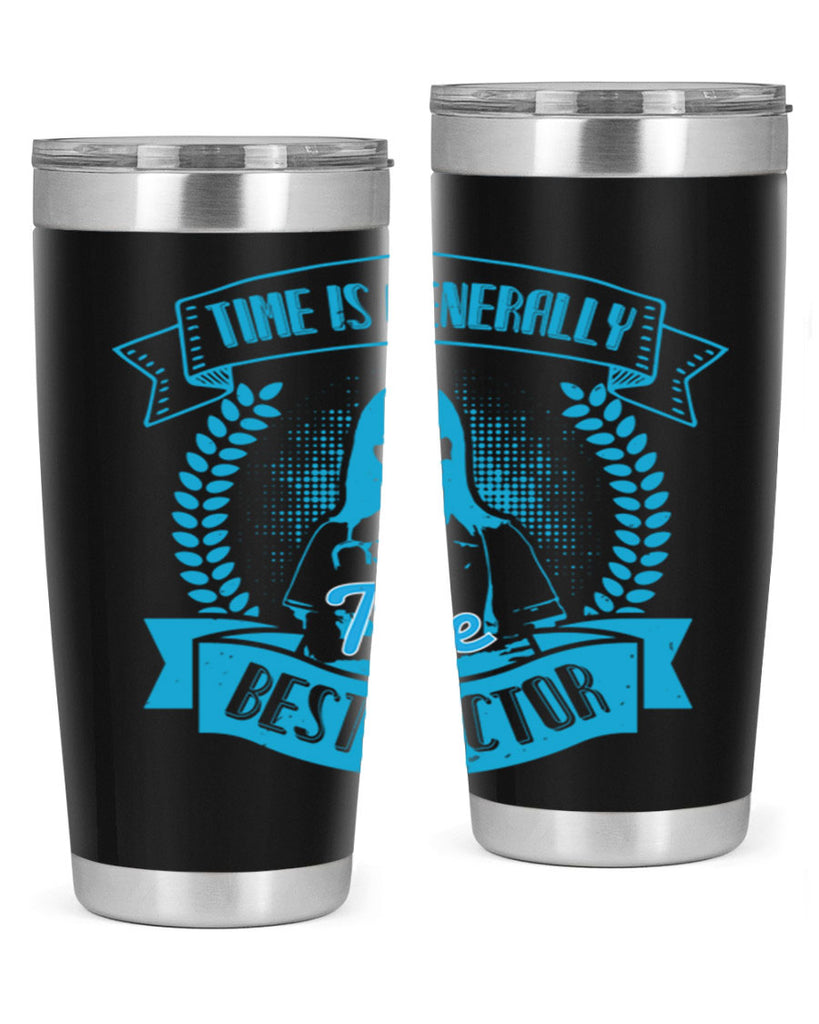 Time is generally the best doctor Style 12#- medical- tumbler