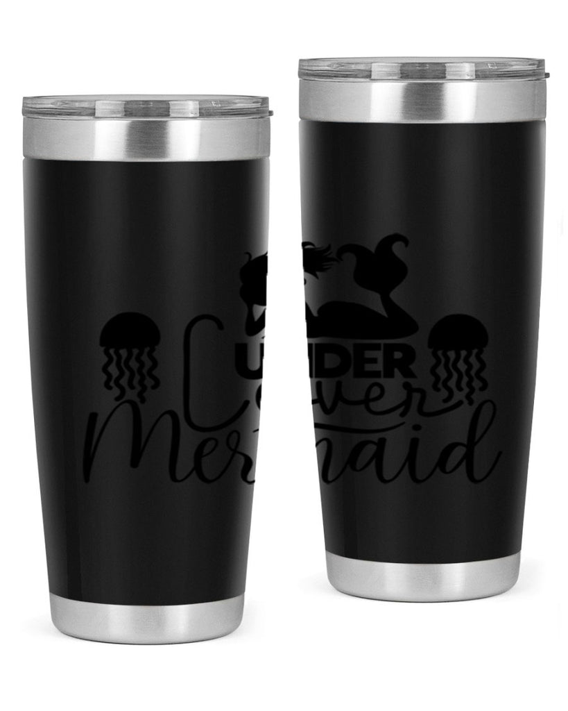 Under Cover Mermaid 642#- mermaid- Tumbler