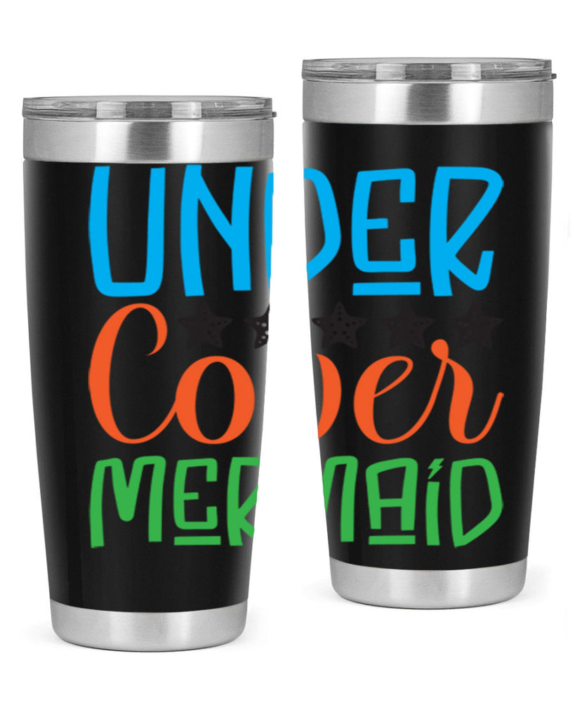 Under Cover Mermaid 648#- mermaid- Tumbler