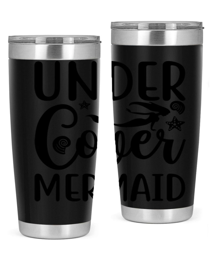 Under cover mermaid design 655#- mermaid- Tumbler