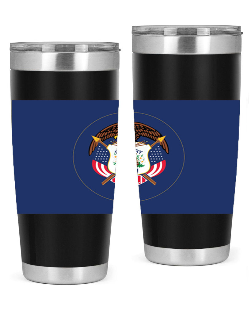 Utah 8#- Us Flags- Tumbler