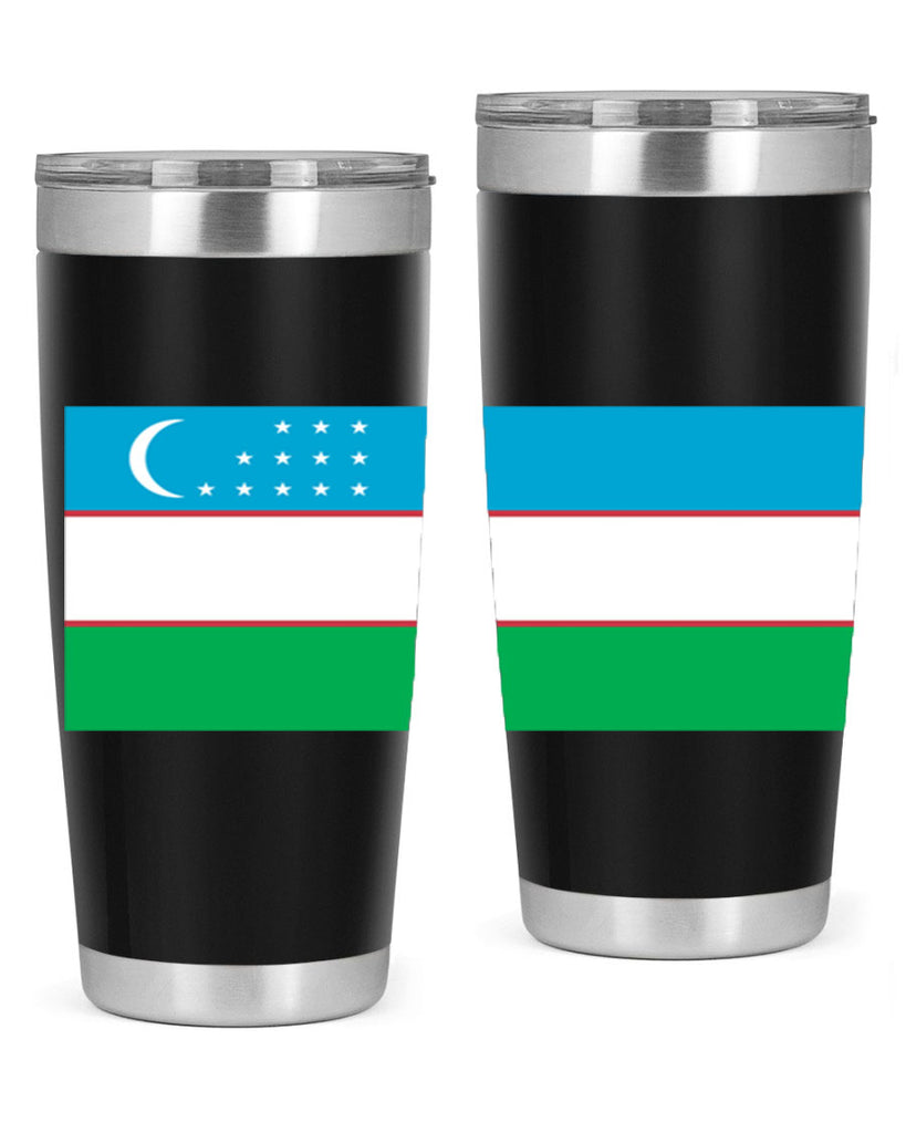 Uzbekistan 8#- world flags- Tumbler