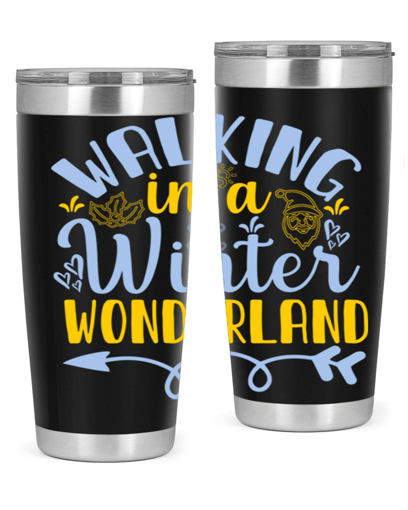 Walking in a winter wonderland440#- winter- Tumbler