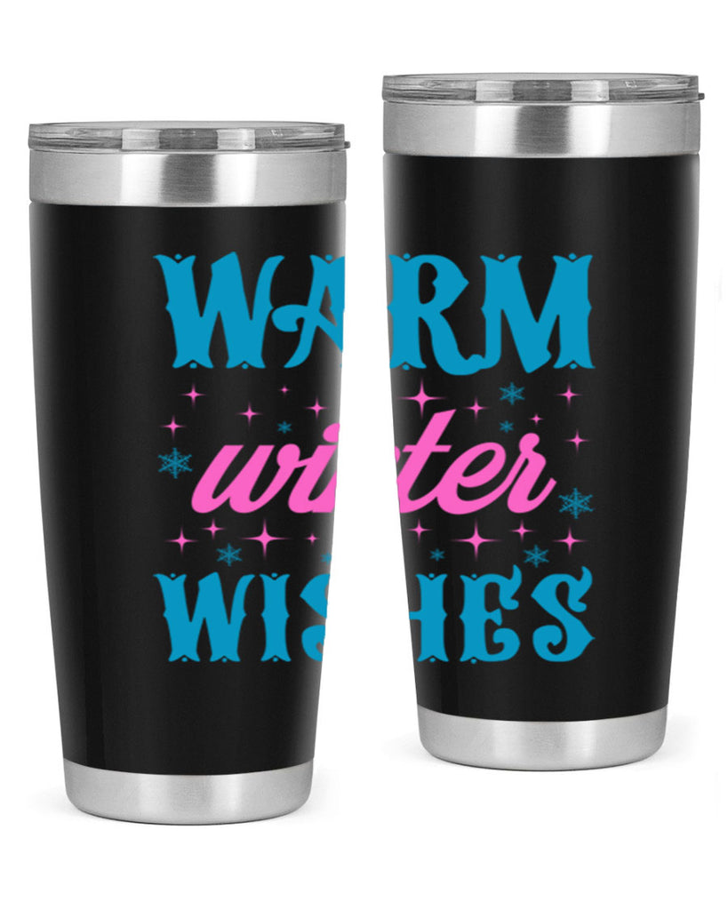 Warm Winter Wishes 464#- winter- Tumbler