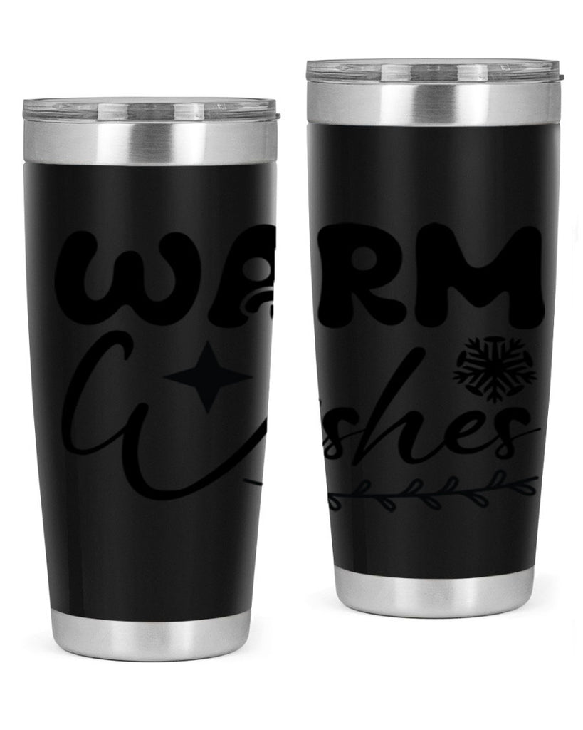Warm wishes 467#- winter- Tumbler