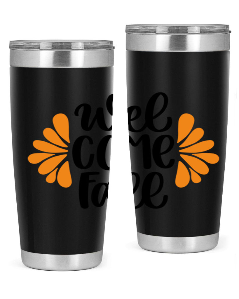 Welcome Fall 516#- fall- Tumbler