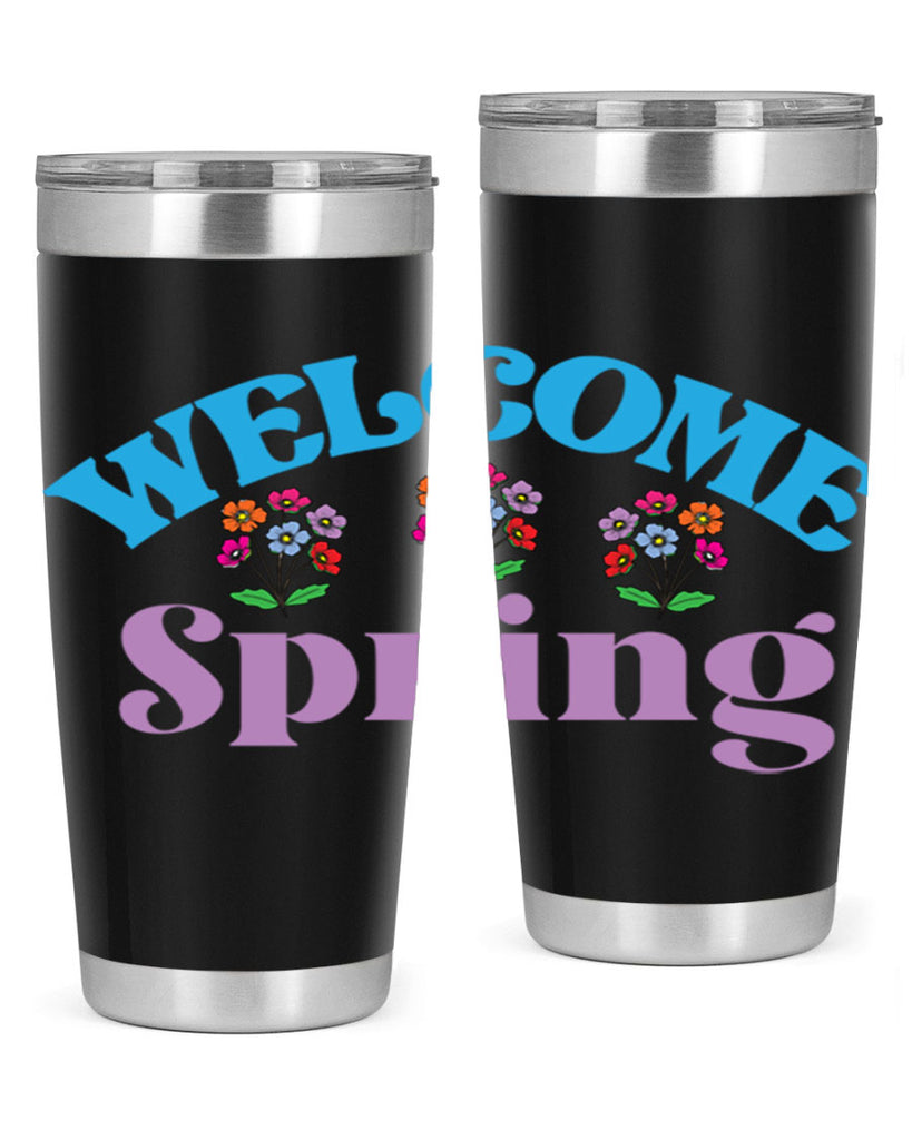 Welcome Spring  600#- spring- Tumbler