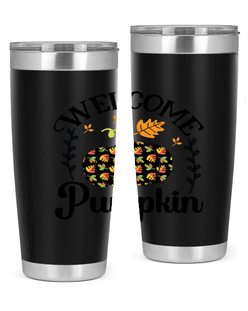 Welcomepumpkin 640#- fall- Tumbler