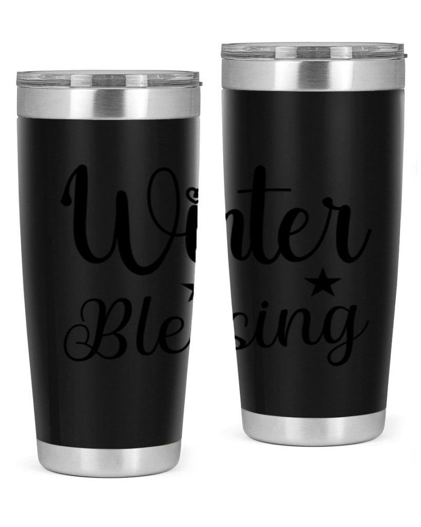Winter Blessing 484#- winter- Tumbler