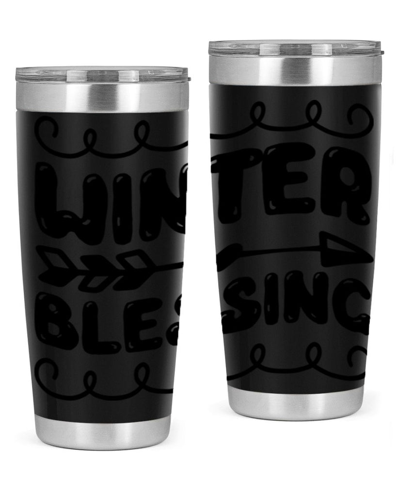 Winter Blessing 545#- winter- Tumbler